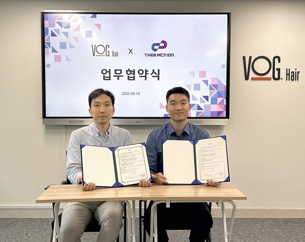 VOG Hair Signs a Business Partnership Agreement with The 8 MCN